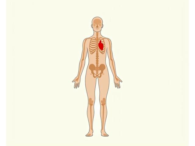 Infografic vizual simplificat al corpului uman, evidențiind sistemele muscular, osos și cardiovascular, cu săgeți indicând modificările legate de vârstă la 35+